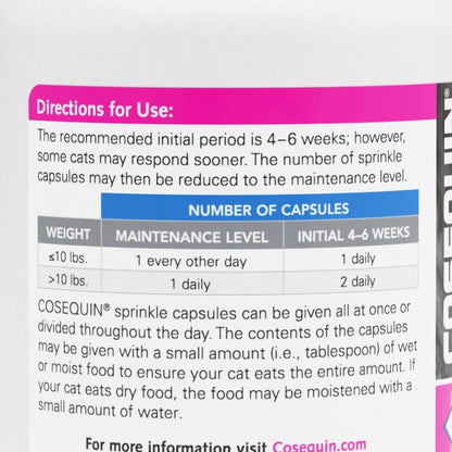 Cosequin Feline Sprinkle Capsules 55-count, 4-pack