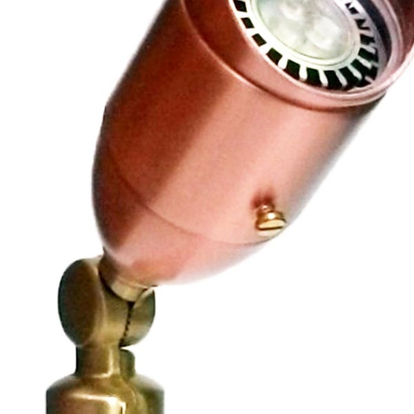 P.M. Lighting Professional Series LED Solid Copper Bullet Luminaire