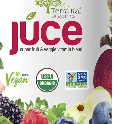 Terra Kai USDA Organic Juce Super Fruit & Veggie Powder, 12.2 Ounces