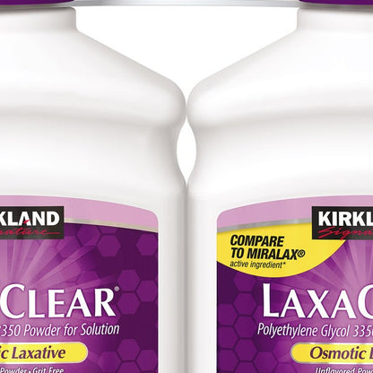 Kirkland Signature LaxaClear, 100 Doses