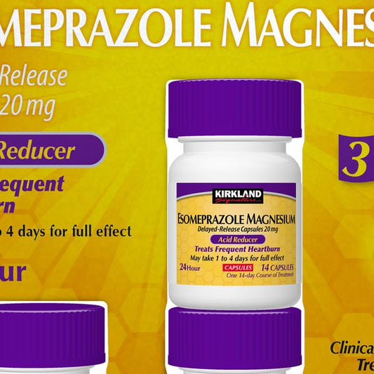 Kirkland Signature Esomeprazole 20 mg., 42 Capsules