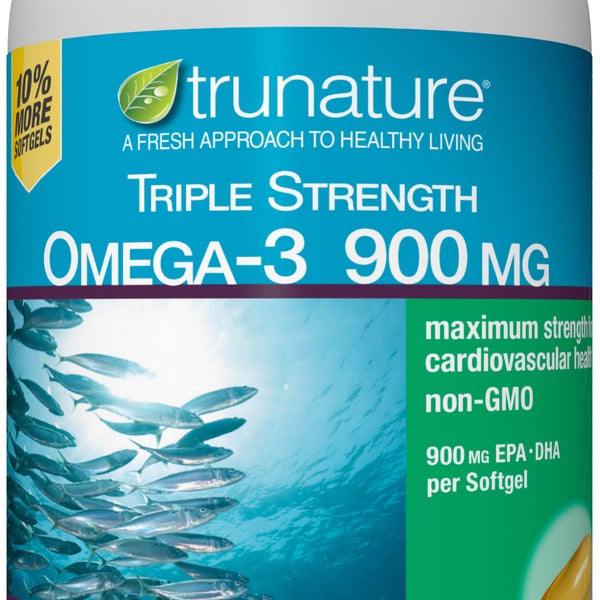 trunature Triple Strength Omega-3 900 mg., 200 Softgels