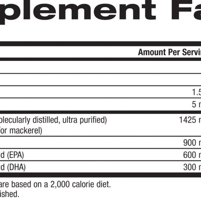 trunature Triple Strength Omega-3 900 mg., 200 Softgels