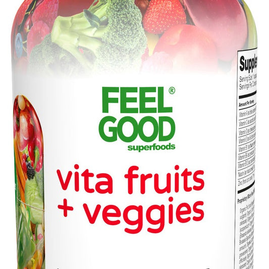 Feel Good Vita Fruits & Veggies, 120 Capsules