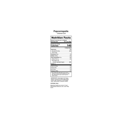 Popcornopolis Halloween Monster 2.2 oz Caramel Corn Mini Cones, 24 count