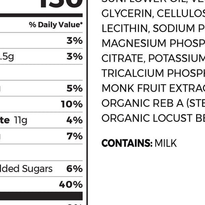 Orgain Clean Grass Fed Protein Shake, Creamy Chocolate Fudge, 11 fl oz, 18-pack