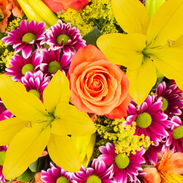 Get Well Wishes Floral Arrangement