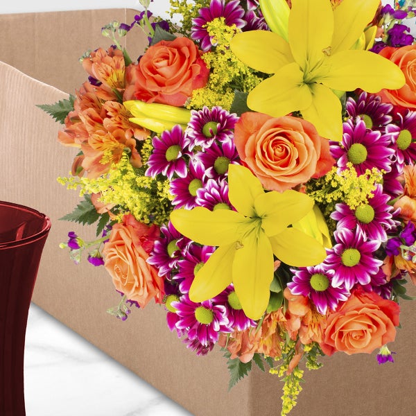 Get Well Wishes Floral Arrangement