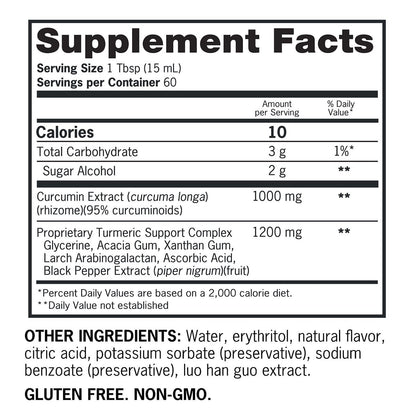 Qunol Liquid Turmeric 1,000 mg., 30.4 Ounces