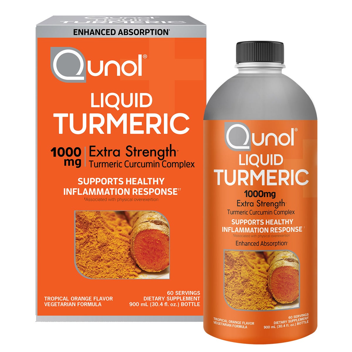 Qunol Liquid Turmeric 1,000 mg., 30.4 Ounces