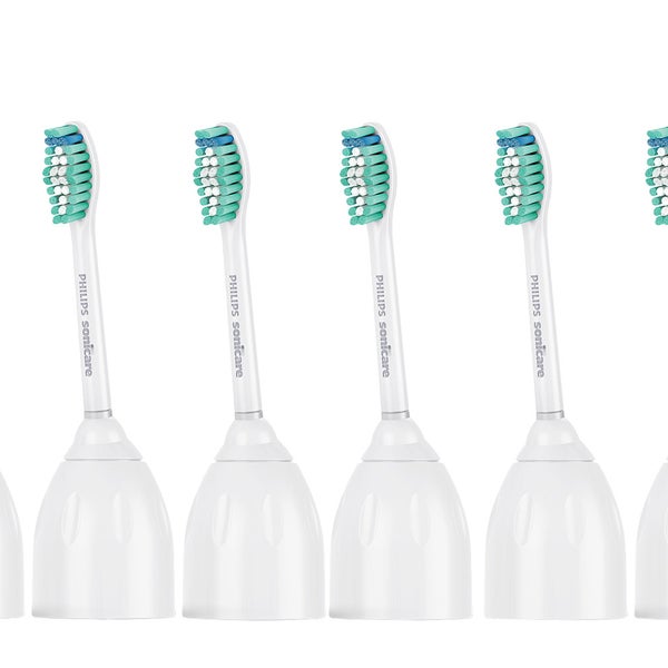 Philips Sonicare E-Series, Replacement Electric Toothbrush Heads, Medium Bristle, 8-count