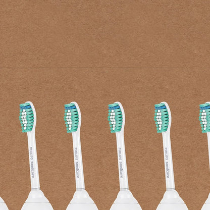 Philips Sonicare E-Series, Replacement Electric Toothbrush Heads, Medium Bristle, 8-count