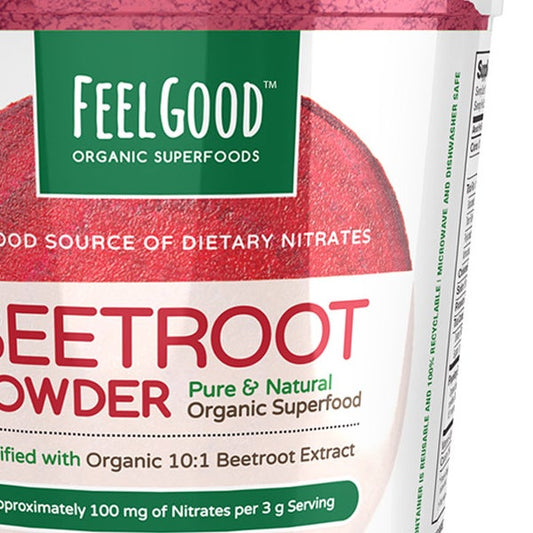 Feel Good USDA Organic Beetroot Powder, 18 Ounces