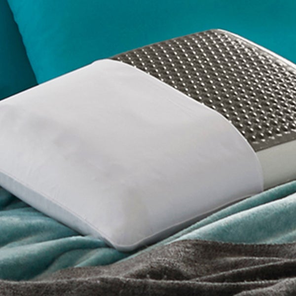 Comfort Revolution Charcoal Gel Memory Foam Pillow