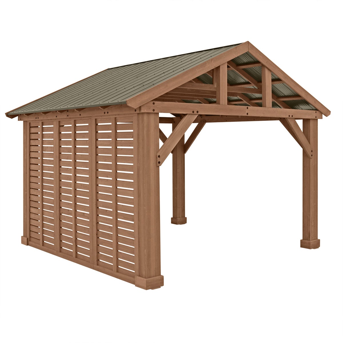 Yardistry 12' Pavilion Privacy Wall