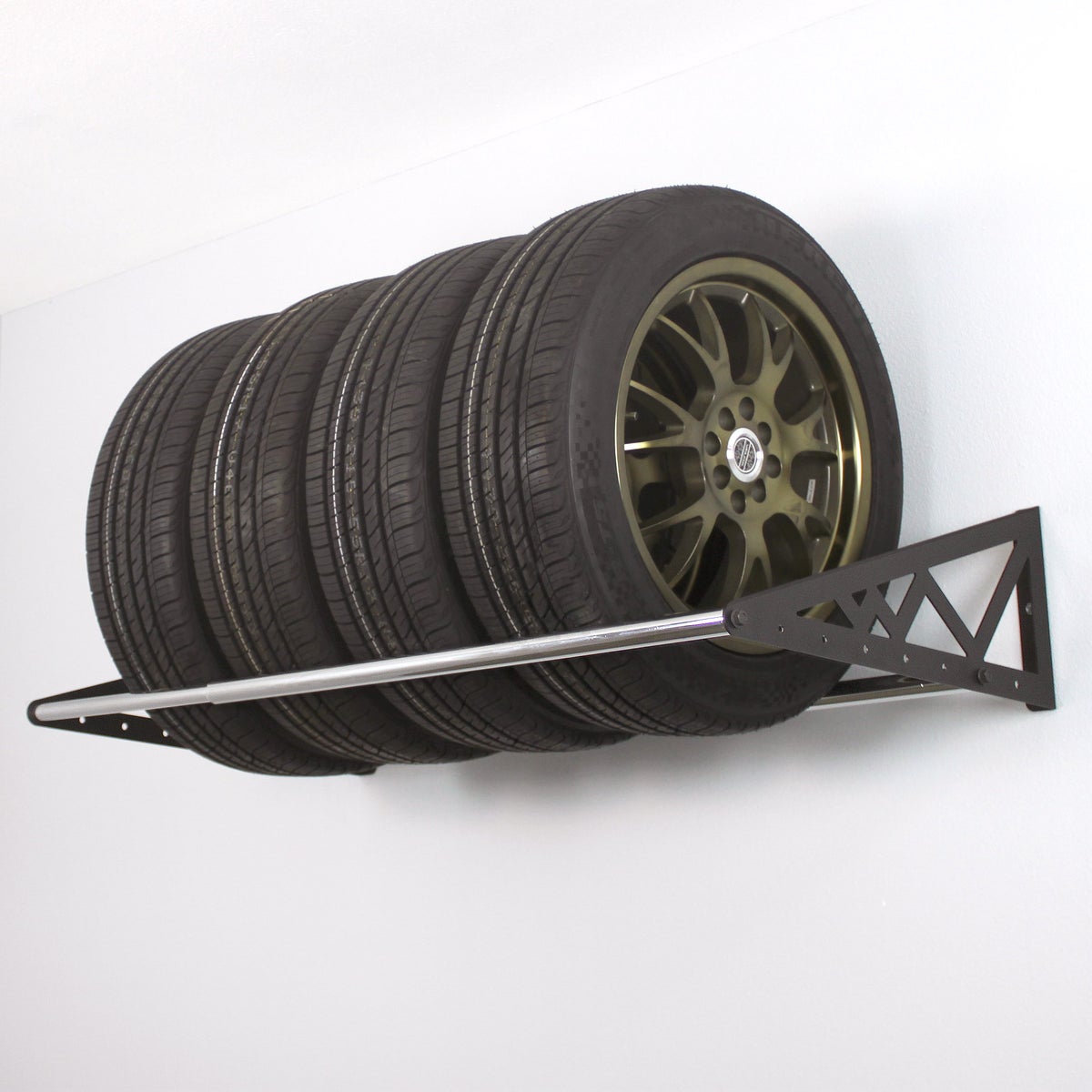 SafeRacks Wall Mounted Heavy Duty Tire Rack