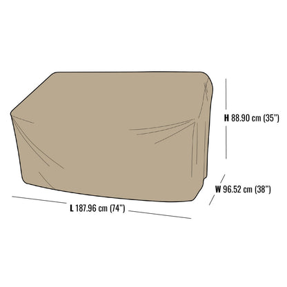 Outdoor Patio Sofa Cover, Love Seat