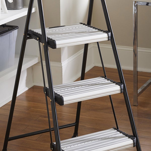 COSCO 3 Wide Step Folding Step Stool