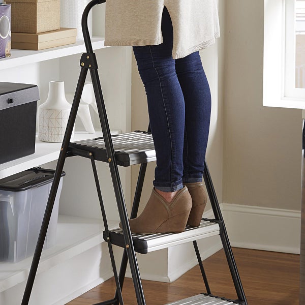 COSCO 3 Wide Step Folding Step Stool