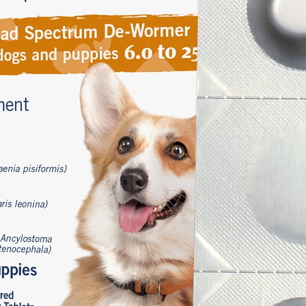 PetArmor 7 Way Chewable De-Wormer for Puppies and Small Dogs, 12-count