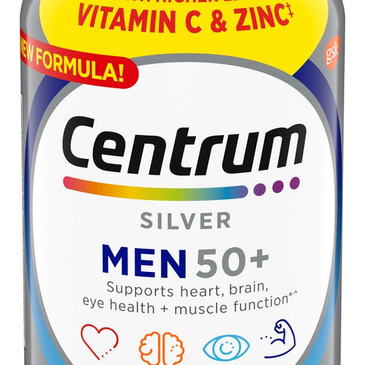 Centrum Silver Men 50+ Multivitamin, 275 Tablets