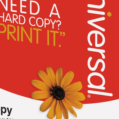 Universal Copy Paper, 8.5"x11" Letter, White, 20lb, 92 Bright, 1-9 Case Pricing