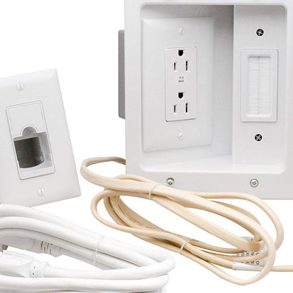 SANUS Simplicity In-wall Power and Cable Management Kit