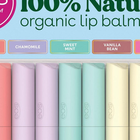 eos Best of eos Organic Lip Balm, 9 Sticks
