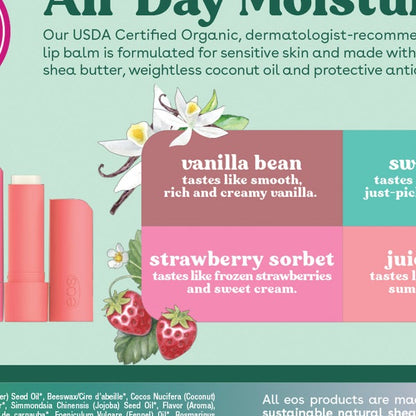 eos Best of eos Organic Lip Balm, 9 Sticks