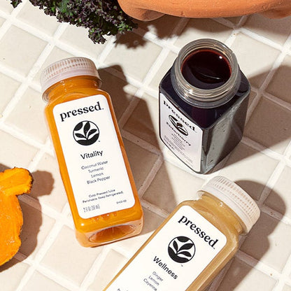 Pressed Cold-Pressed Juice & Shot Bundle -18 Bottles, 9 Juices & 9 Shots