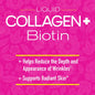 Zena Liquid Collagen+ Biotin, 30 oz