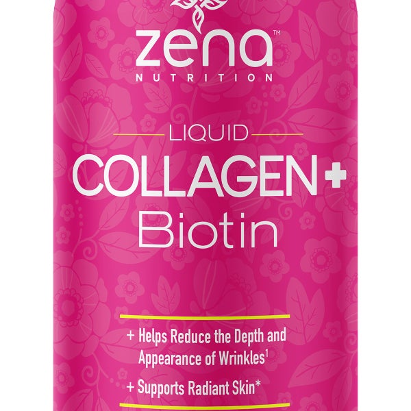 Zena Liquid Collagen+ Biotin, 30 oz