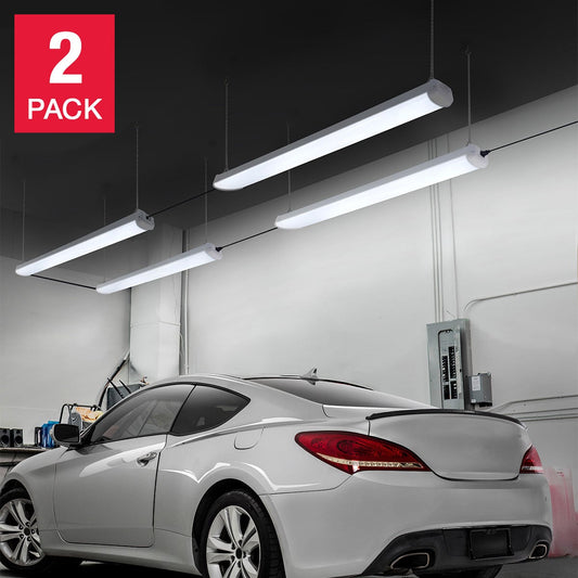 Koda 46” LED Linkable Shop Light with Motion Sensor and Remote, 2-pack