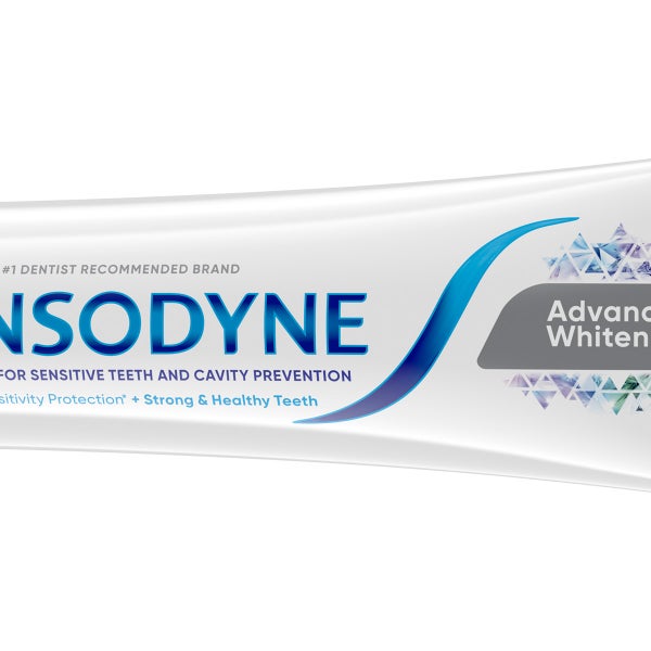 SENSODYNE Advanced Whitening Toothpaste, 6.5 oz, 4-pack