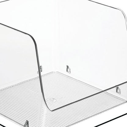 iDESIGN Stacking Open Front Pantry Bins, 8-piece Set