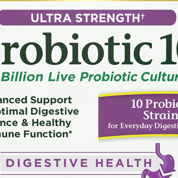 Nature's Bounty Ultra Strength Probiotic 10, 70 Capsules