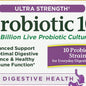 Nature's Bounty Ultra Strength Probiotic 10, 70 Capsules