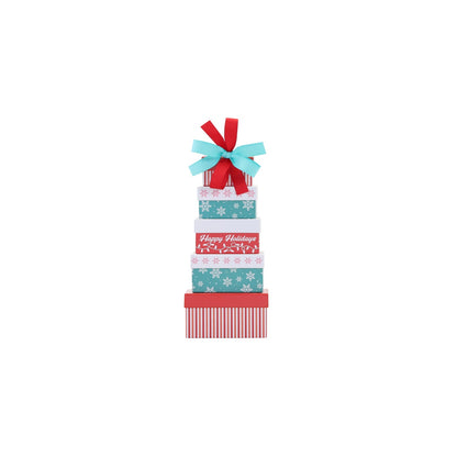 Happy Holidays Tower of Sweets