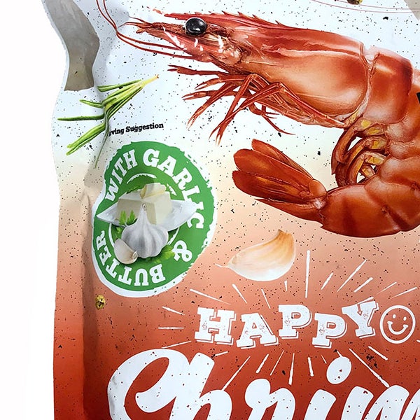 Shrimp Chips with Garlic and Butter 16 oz 2-pack