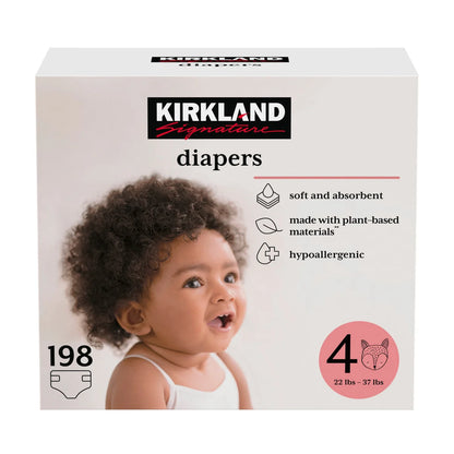 Kirkland Signature Diapers Sizes 3-6