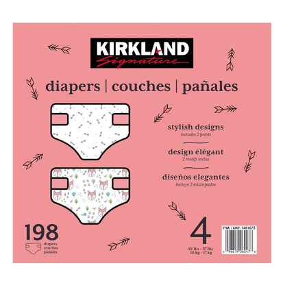 Kirkland Signature Diapers Sizes 3-6