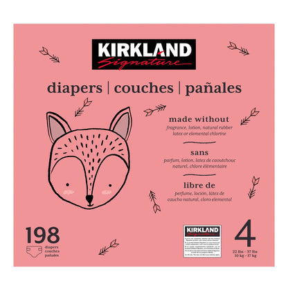 Kirkland Signature Diapers Sizes 3-6