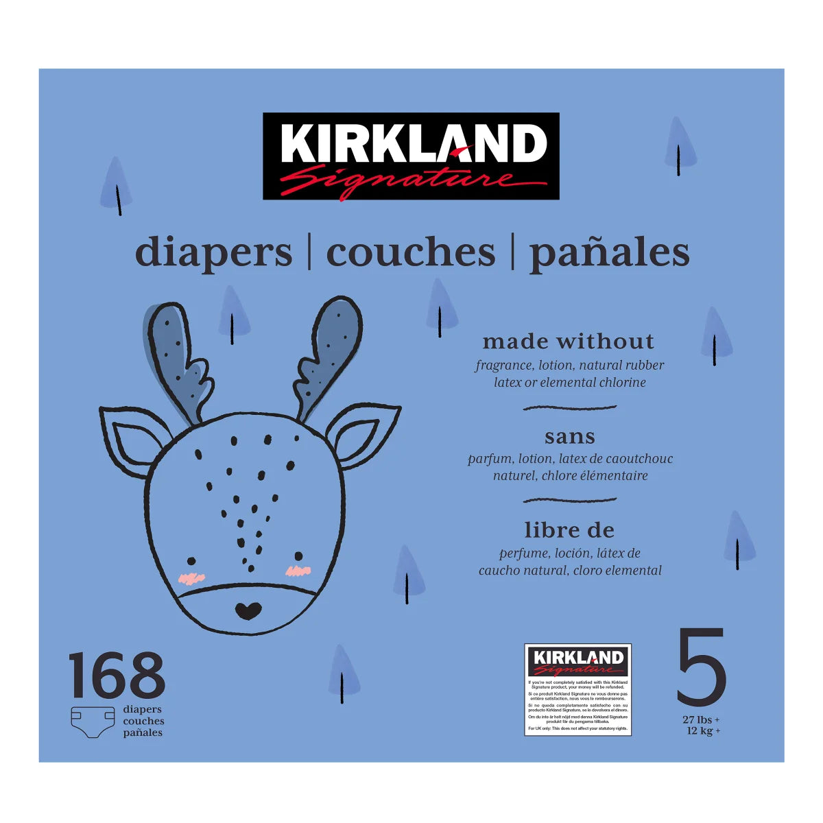 Kirkland Signature Diapers Sizes 3-6