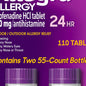 Allegra Allergy Non-Drowsy, 110 Tablets