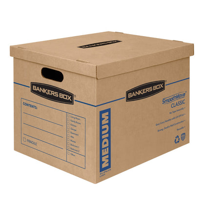 Bankers Box SmoothMove Classic Moving Kit Boxes, 20-pack