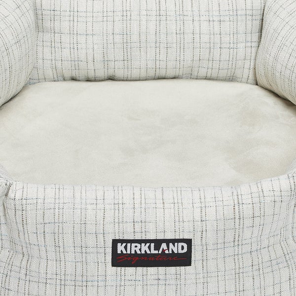 Kirkland Signature 25" Hexagon Cuddler Dog Bed White