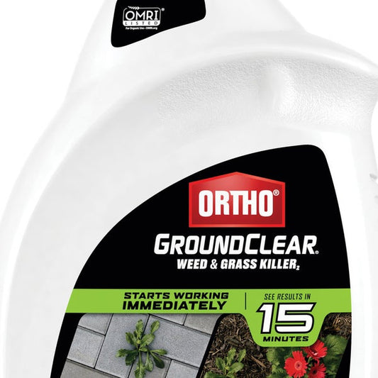 Ortho GroundClear Weed & Grass Killer Concentrate, 64 oz.