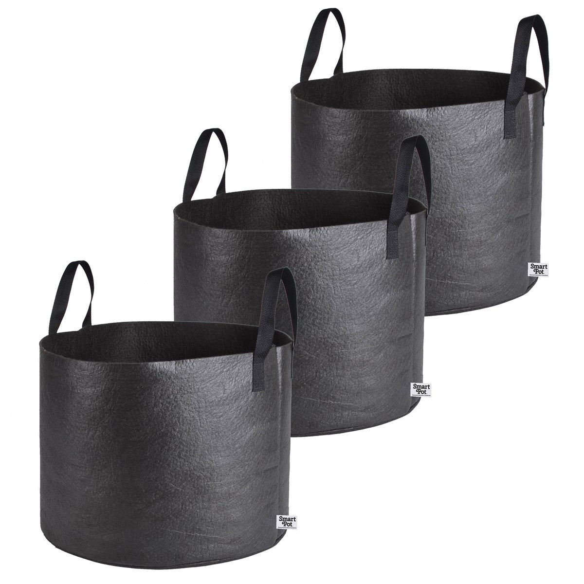 Smart Pot 15 Gallon Fabric Planter, 3-pack