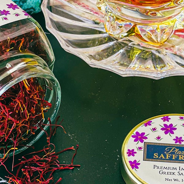 Full Thread Greek Saffron 14 Gram Jar