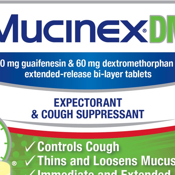 Mucinex DM Maximum Strength, 56 Tablets